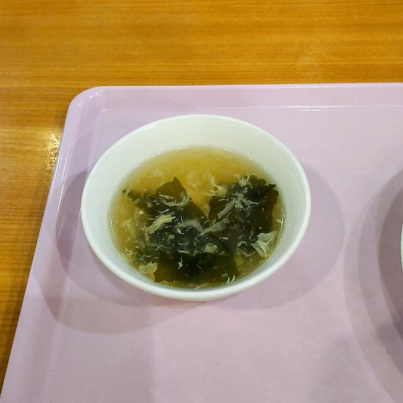 チャーハンスープ(唐朝刀削麺 西新宿店)