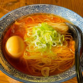 醤油ラーメン　味玉トッピング