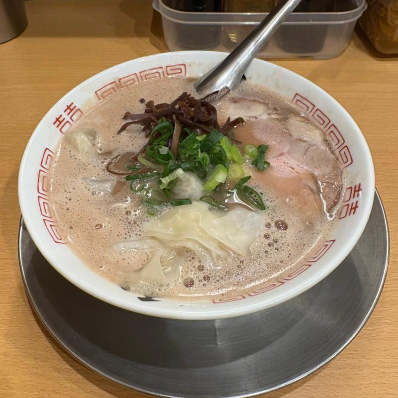 ラーメン＋ワンタン(博多ラーメン 和)