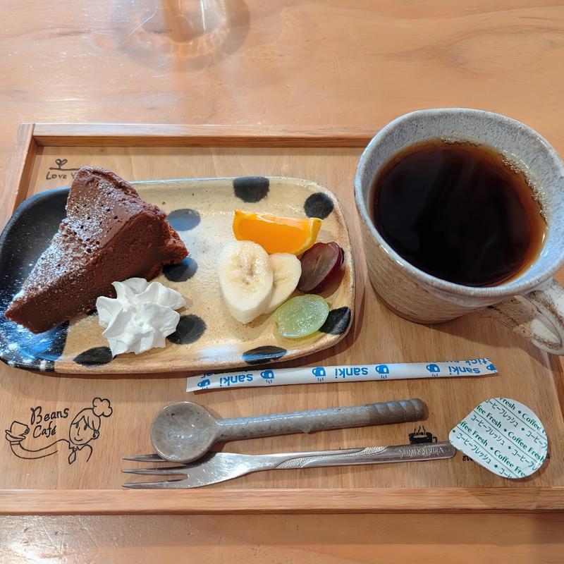 チョコレートケーキ(ビーンズカフェ )