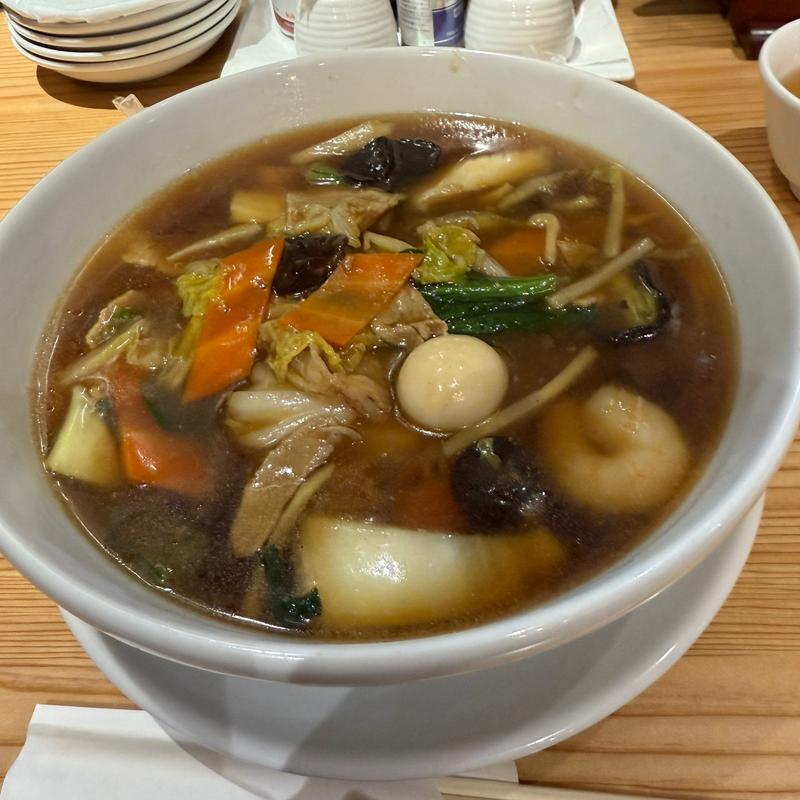 広東麺(中華厨房 暖家 多摩センター店)