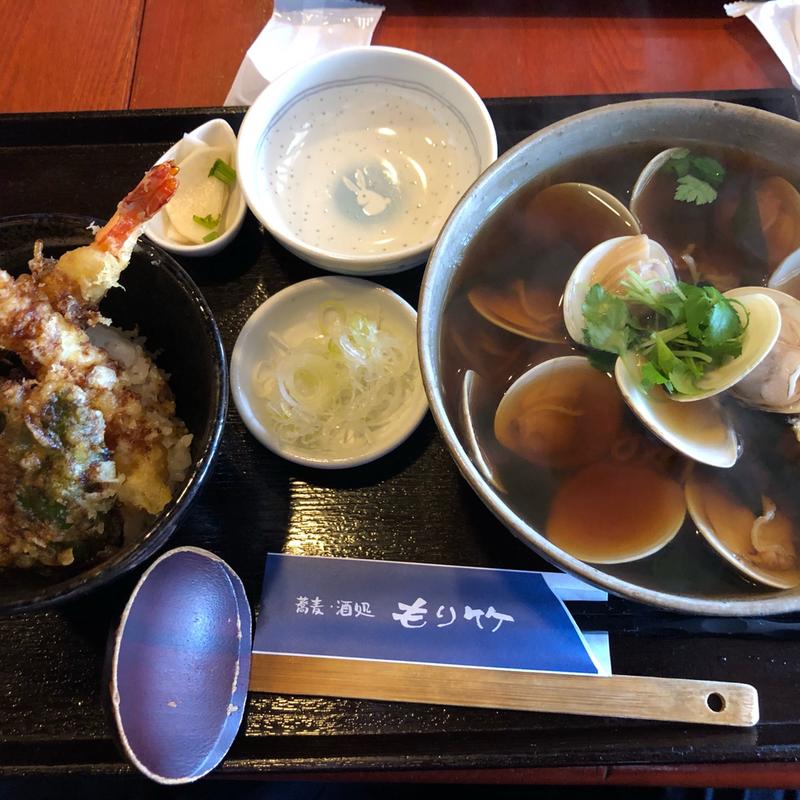 あさり蕎麦(もり竹 )