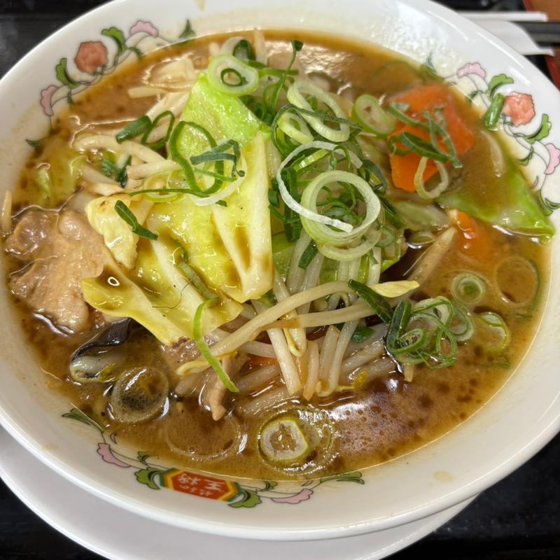 焦がしニンニク味噌ラーメン(餃子の王将 岡崎インター店)