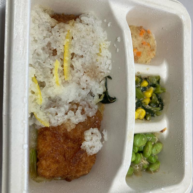 ゆず香る‼️さっぱりおろしポン酢カツ(ナッシュ株式会社)