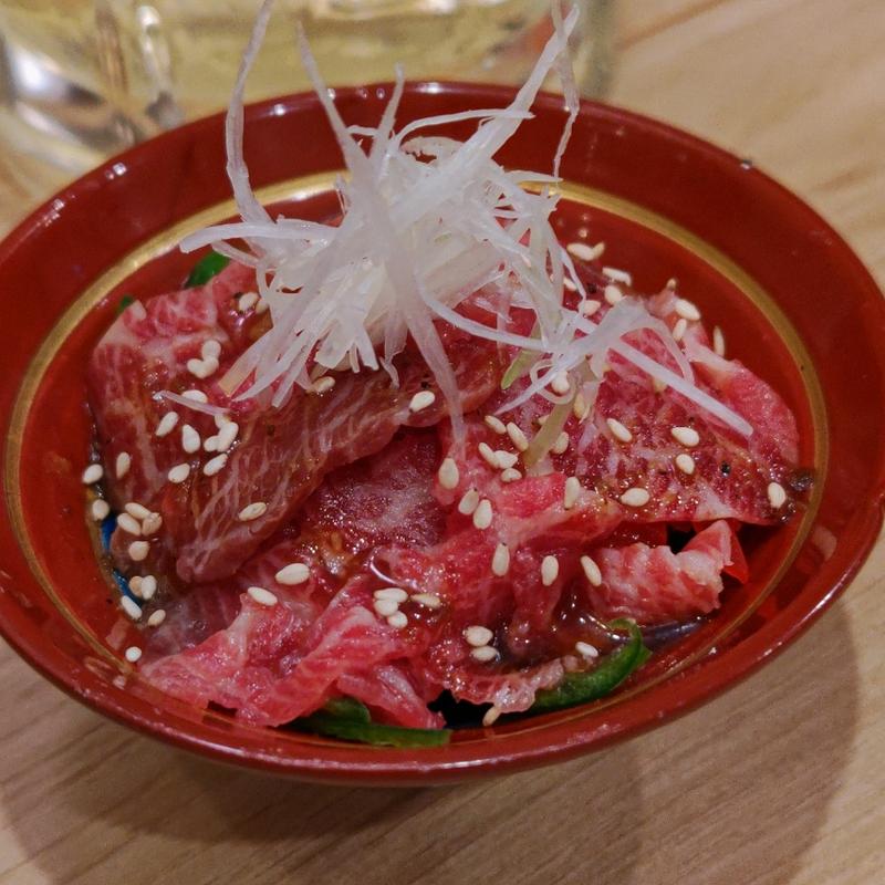 なま青椒肉絲(焼売スタンド きんぎょ)