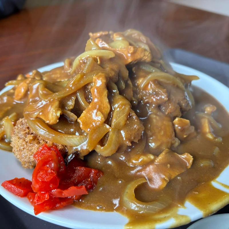 カツカレー(定食＆手打ちうどん アライ)