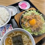 ポーク鉄板焼きライス