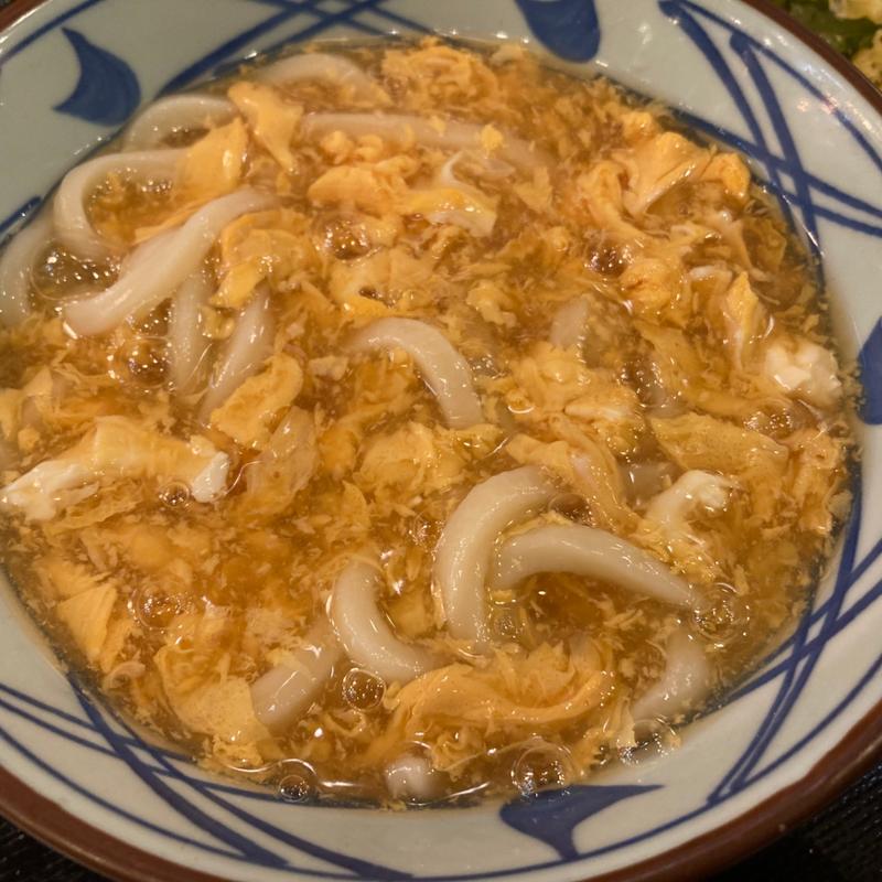 玉子あんかけうどん（並）(丸亀製麺御茶ノ水)