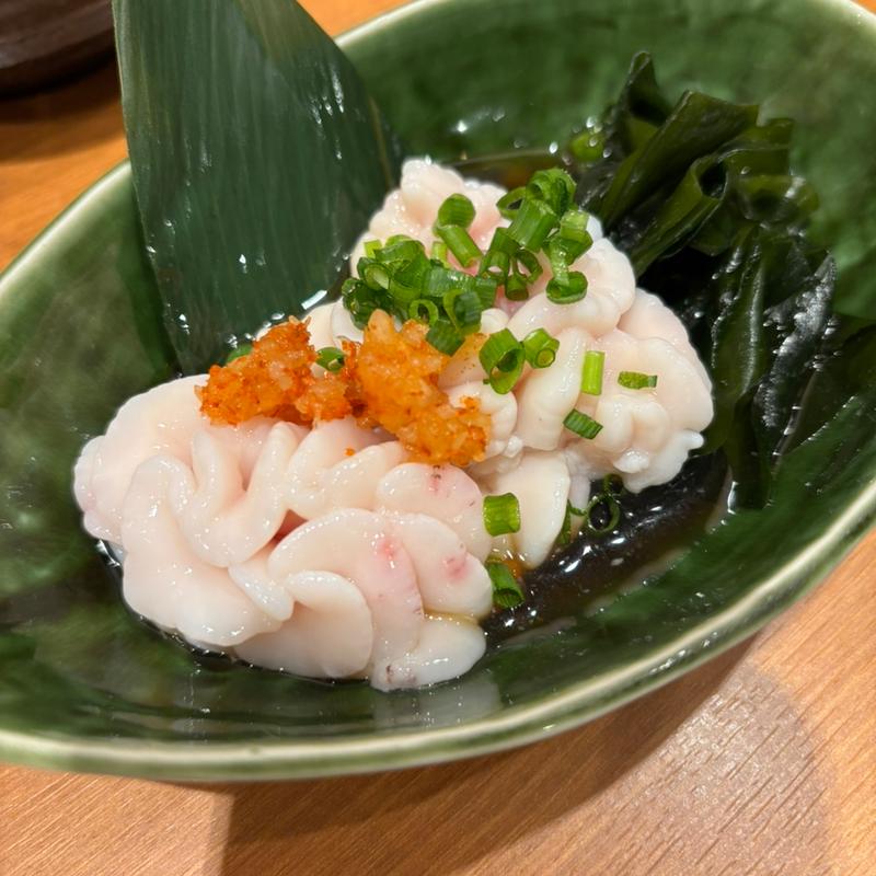 白子ポン酢(海鮮居酒屋 魚海船団 神田南口今川橋店)