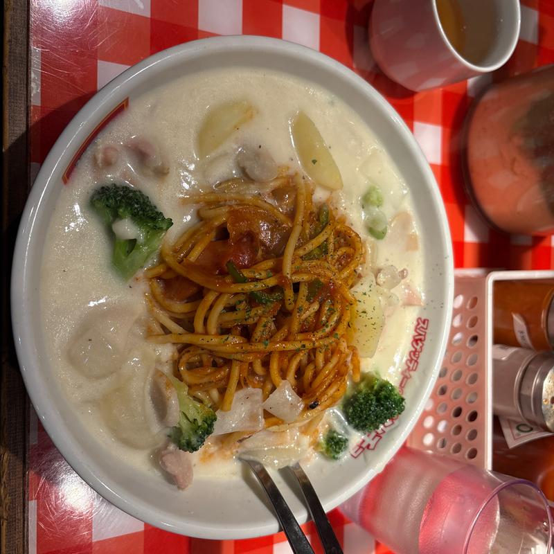 シチューナポリタン(スパゲティーのパンチョ 御徒町店 )