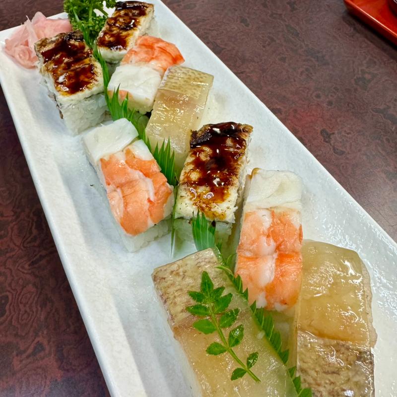 押し寿司(文の里 松寿し)