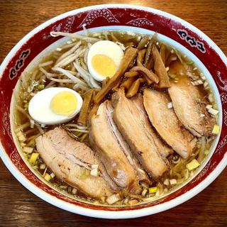 チャーシューメン ゆで卵(栄華軒)