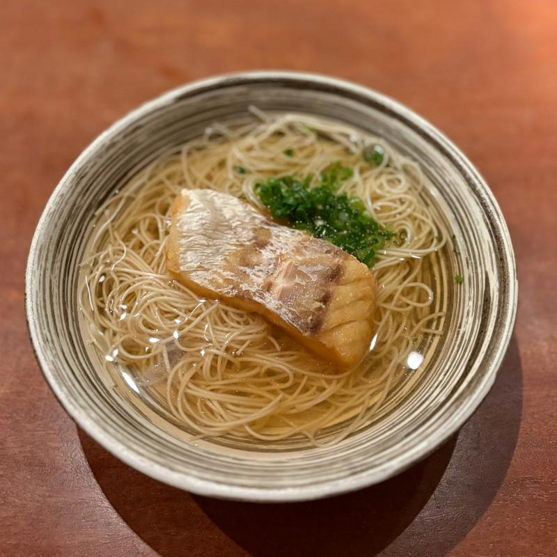鯛にゅうめん(酒房 CRAFT MAN)