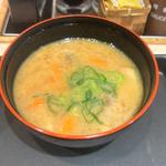 豚汁(松のや 中野坂上店)
