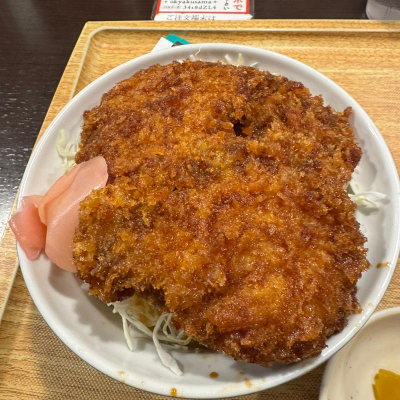 ぶりタレかつどん(大衆食堂 定食のまる大 飯田橋西口店)