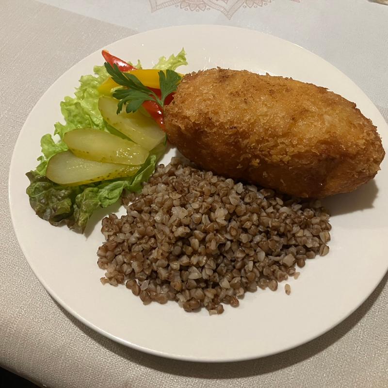 キエフカツレツ(ロシアレストラン スカズカ)