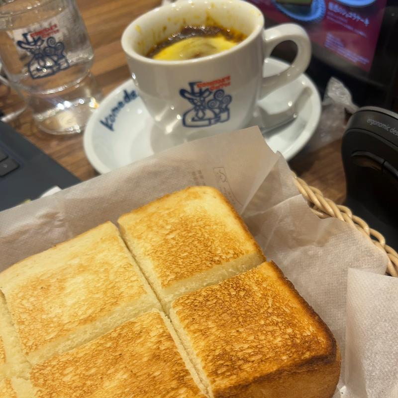 チーズカリートースト(珈琲所コメダ珈琲店 赤坂一ツ木通り店)