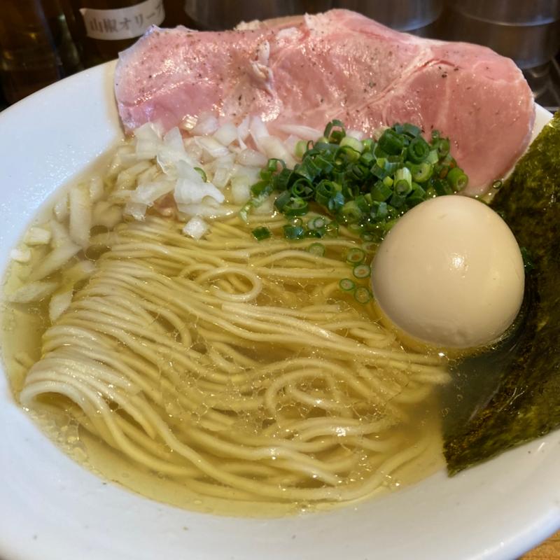 淡麗塩玉子入り(麺屋 まほろ芭)