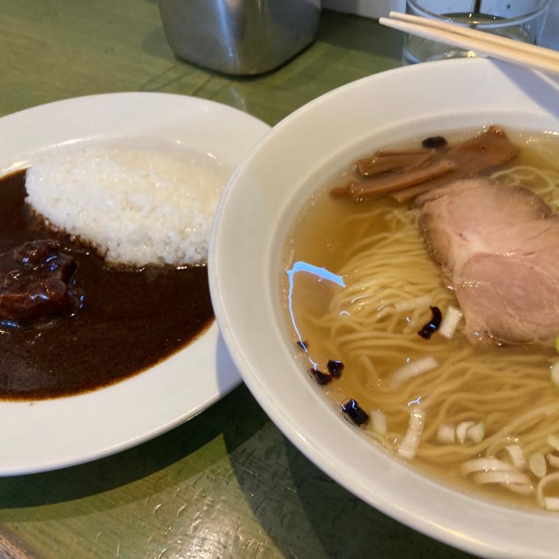 支那そばとカレー(インディアン 池上店)