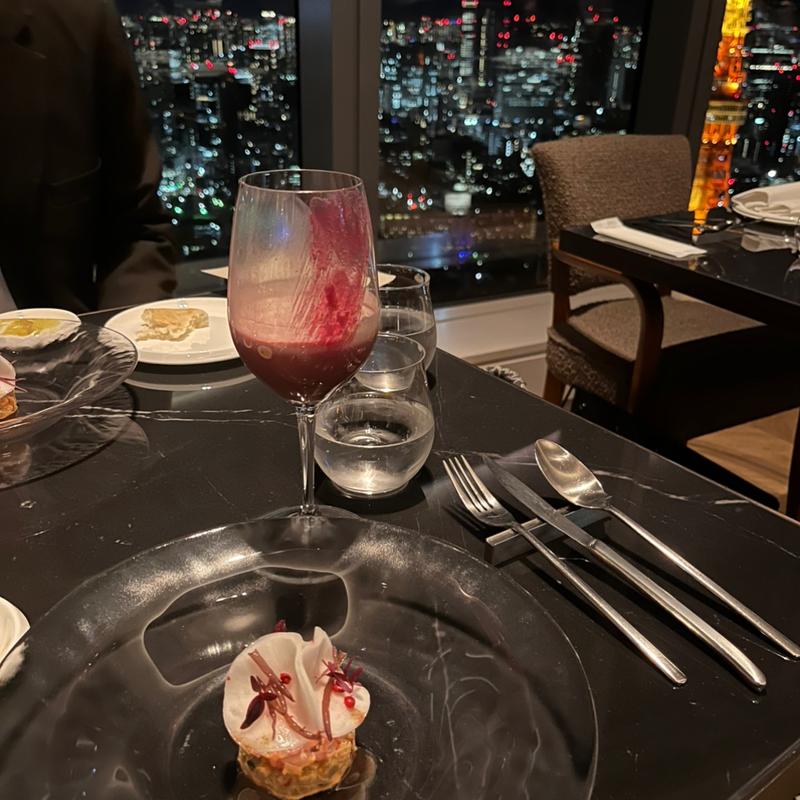 甘エビと茄子のコンポート仕立て(ダイニング)