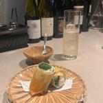 トラフグと白子の春巻き(Restaurant イト)