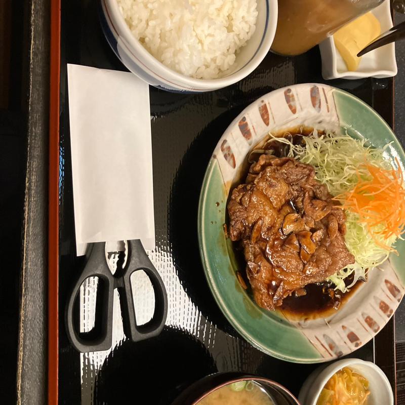 鶏テキ定食(みかわの郷 本店)