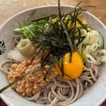 納豆蕎麦(そばとお酒　八雲 さっぽろ地下街オーロラタウン店)