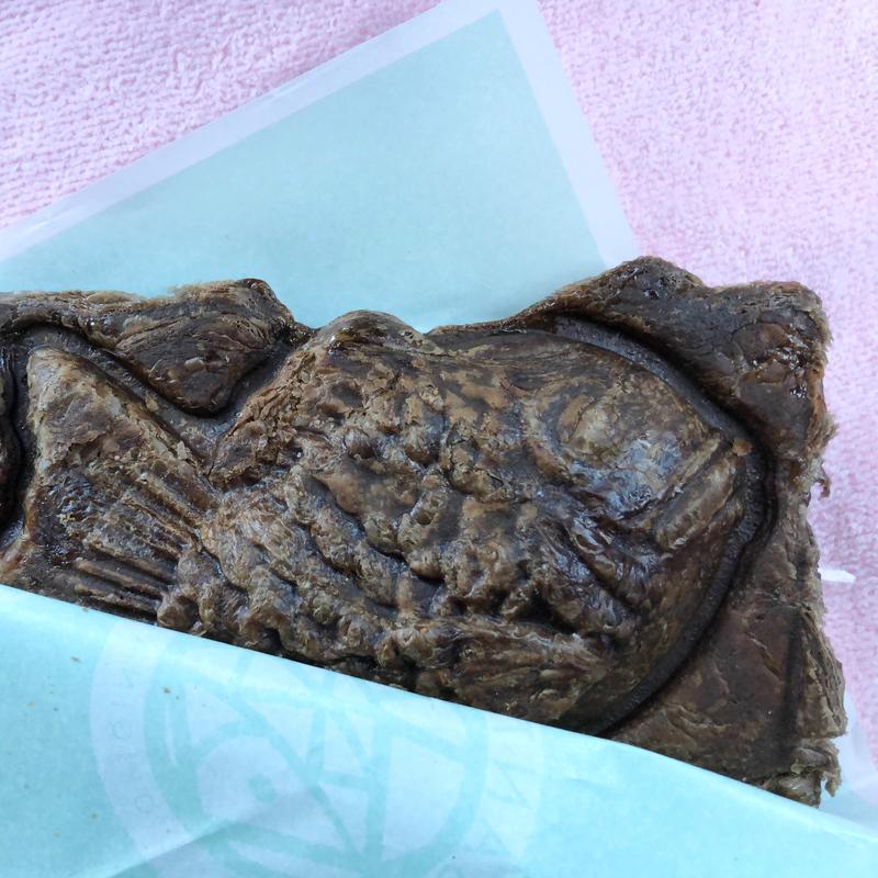 クロワッサンたい焼き（ピスタチオ）(築地銀だこ 柏の葉公園ドライブイン店)