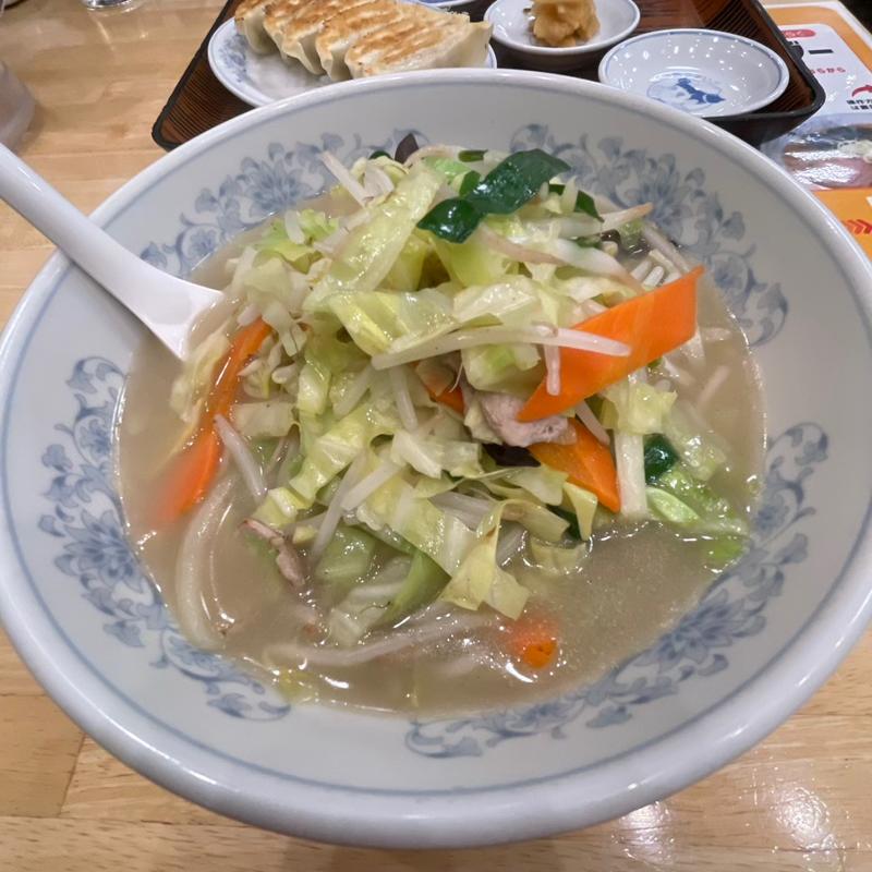 タンメン(ぎょうざの満洲 川越西口店)