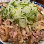 あいもり（肉肉増し）(肉そば てノ字 【大盛無料の店】)