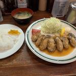 カキバター焼定食(かつれつ四谷たけだ )