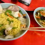 五目そば 大盛＋広東麺