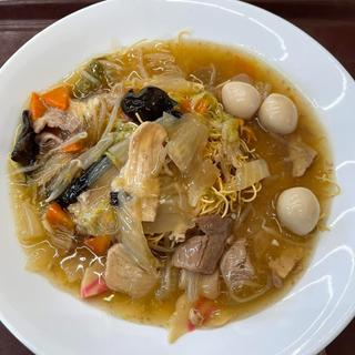 皿うどん(青海食堂)