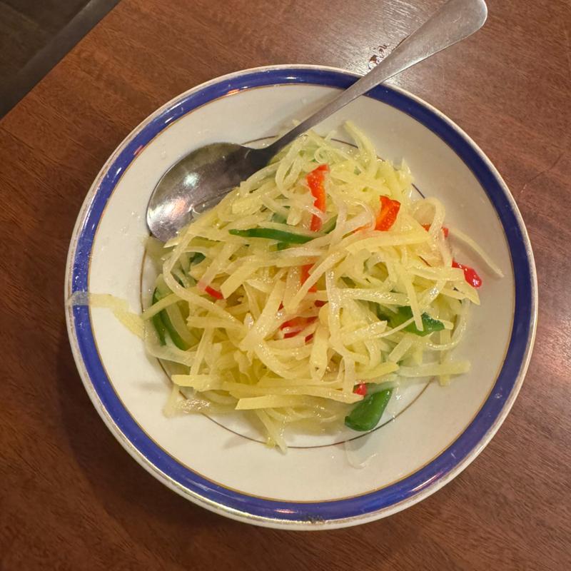 ジャガイモ細切り和え(楽蜀坊)