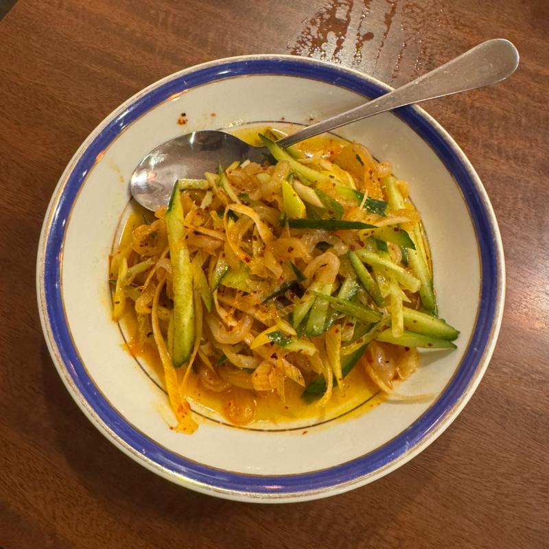 クラゲの四川風和え(楽蜀坊)