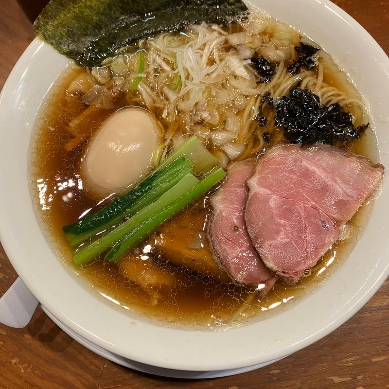 特製煮干し醤油そば(中華そば つけ麺 百日紅 新宿店)
