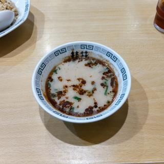 チャーハンスープ(桂花ラーメン 新宿ふぁんてん)