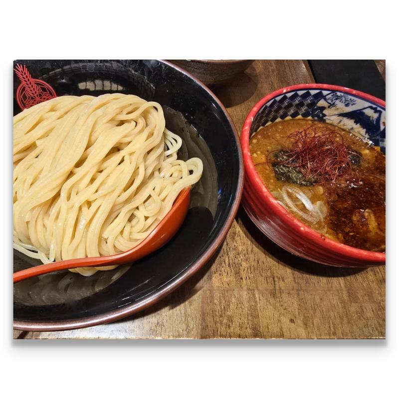 味噌つけ麺＋中盛(つけ麺専門店 三田製麺所 ヨドバシAkiba店)