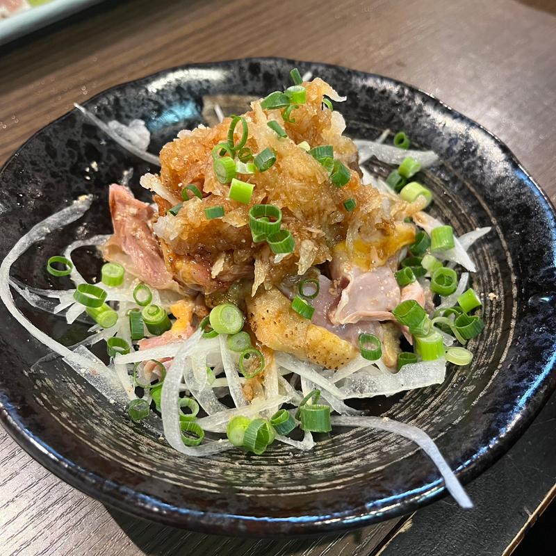 親鶏のたたき(宮崎酒房 くわ)