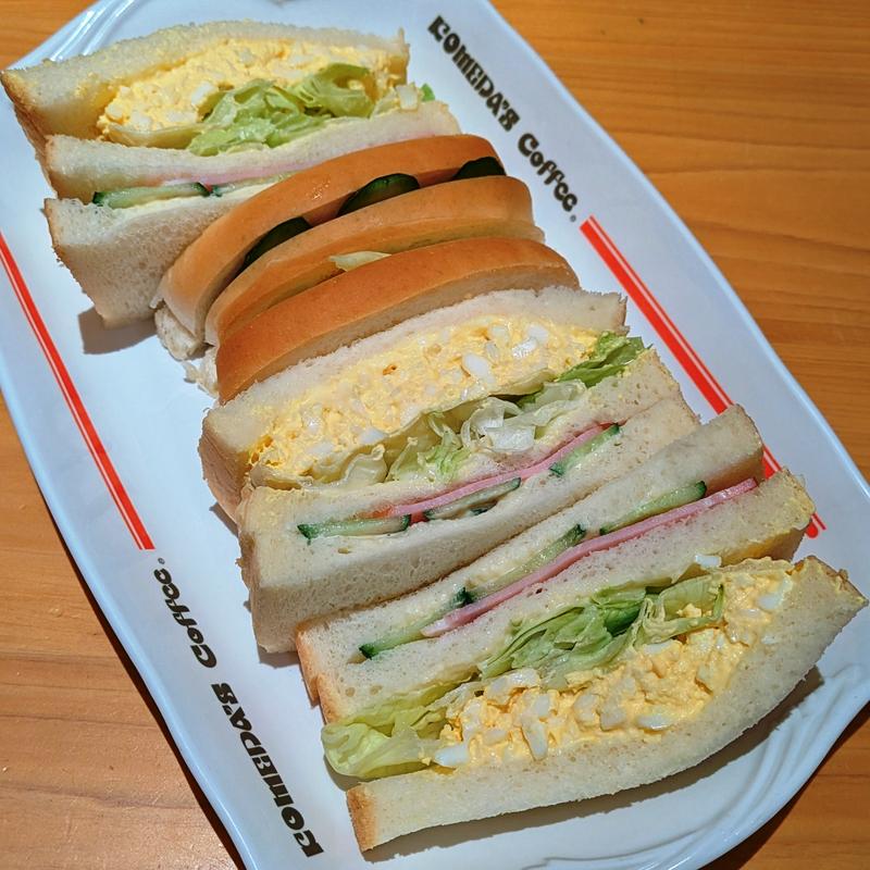 ミックスサンド(珈琲所 コメダ珈琲店 川崎南加瀬店)