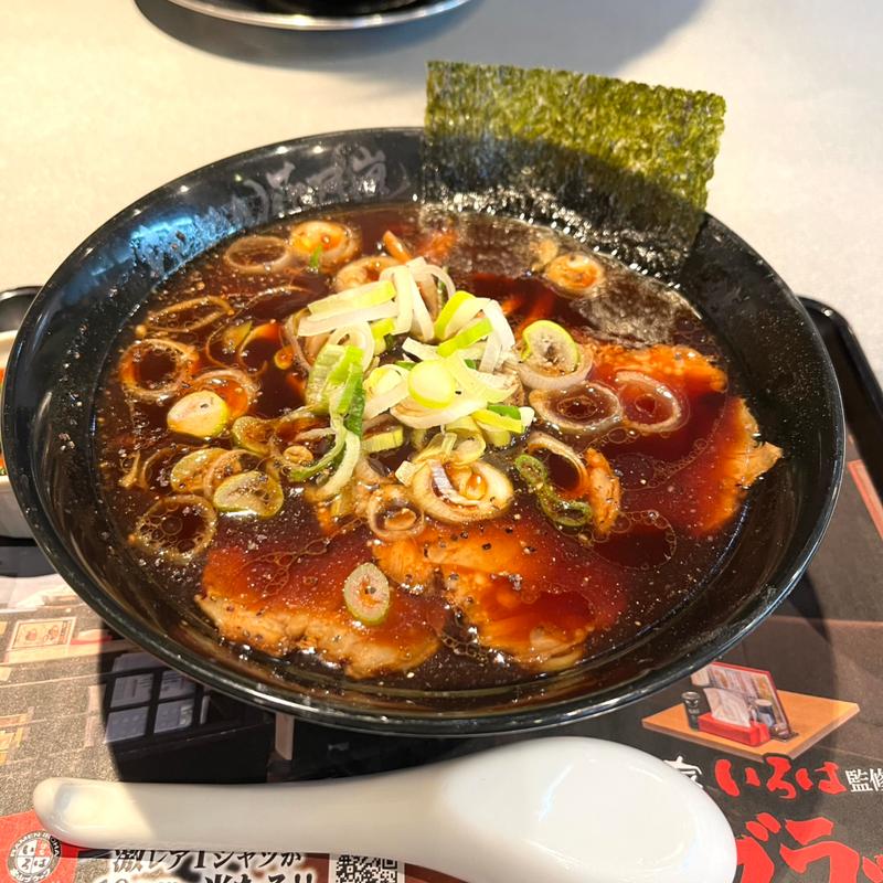 富山ブラック(らあめん花月嵐 中村橋店)