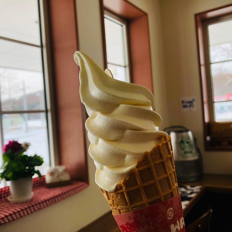 搾りたて牛乳ソフトクリーム(ノルディックファーム 生田原本店 )