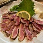 鶏もも刺し(かぼす亭 （かぼすてい）)