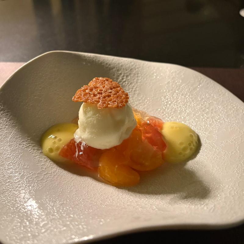 柑橘酪エルダーフラワー(TENJIN オールデイダイニング)