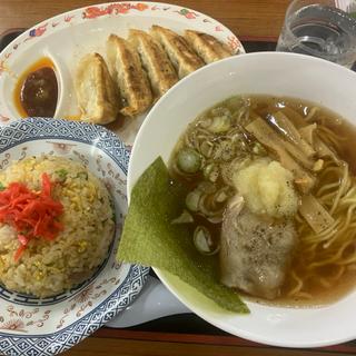 東京ラーメンチャーハンセット(ゆにろーず 日立十王店 )
