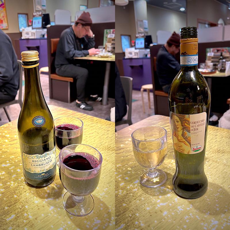 ランブルスコセッコ&ベルデッキオ(サイゼリヤ 長町駅西口店 )