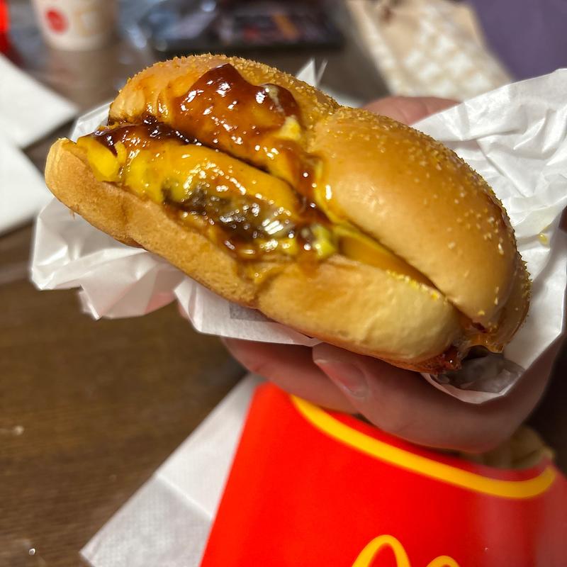 N.Y.バーベキュー肉厚ビーフ&チーズ(マクドナルド 五泉店 )
