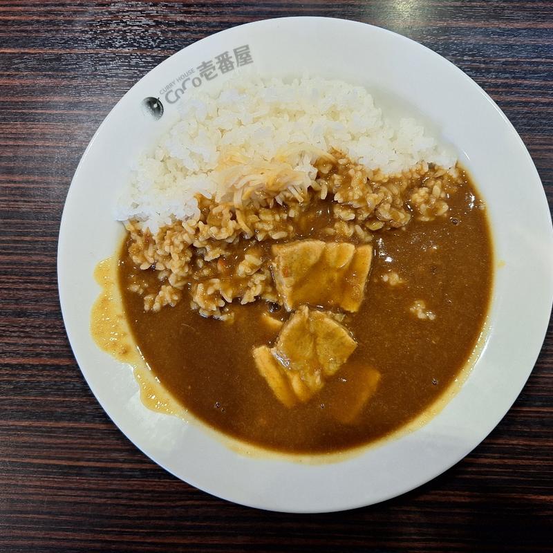 塩豚角煮ジンジャーカレー(CoCo壱番屋 上野服部店 （ココイチバンヤ）)