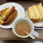 トーストサンドセット+ウインナードッグ