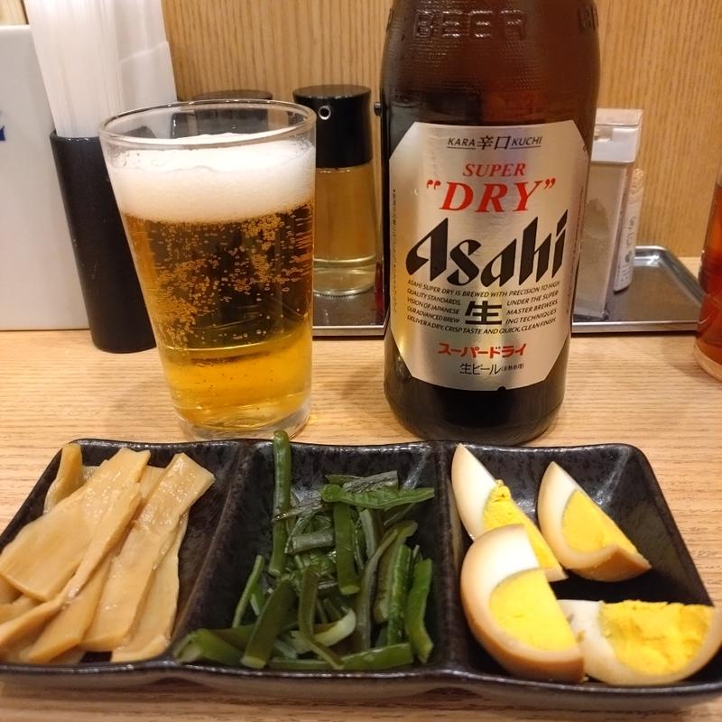 ビールセット(桂花ラーメン 渋谷センター街店)